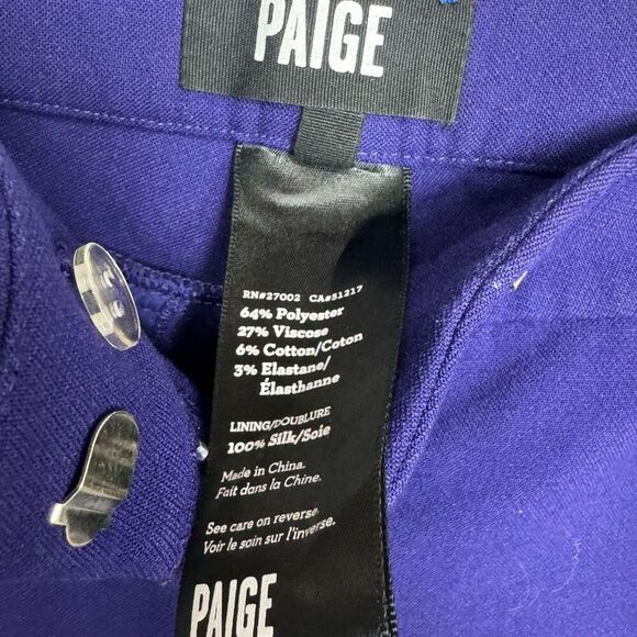 Paige   Trousers Career Office Pants Work Wear size 4 - Picture 5 of 8